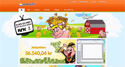 Desktop Screenshot of lotto24.no