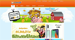 Desktop Screenshot of lotto24.dk