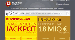 Desktop Screenshot of lotto24.de